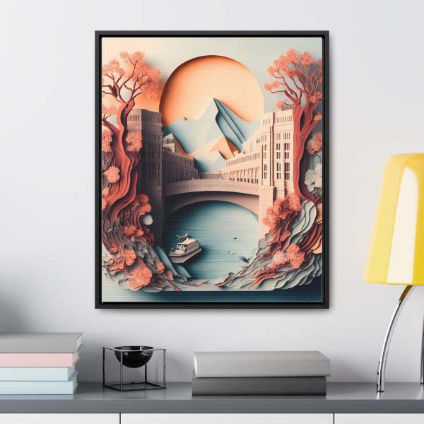 Artful Vista™ - Vector Shaded Art Canvas Print