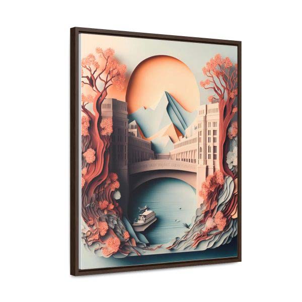 Artful Vista™ - Vector Shaded Art Canvas Print