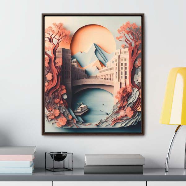 Artful Vista™ - Vector Shaded Art Canvas Print