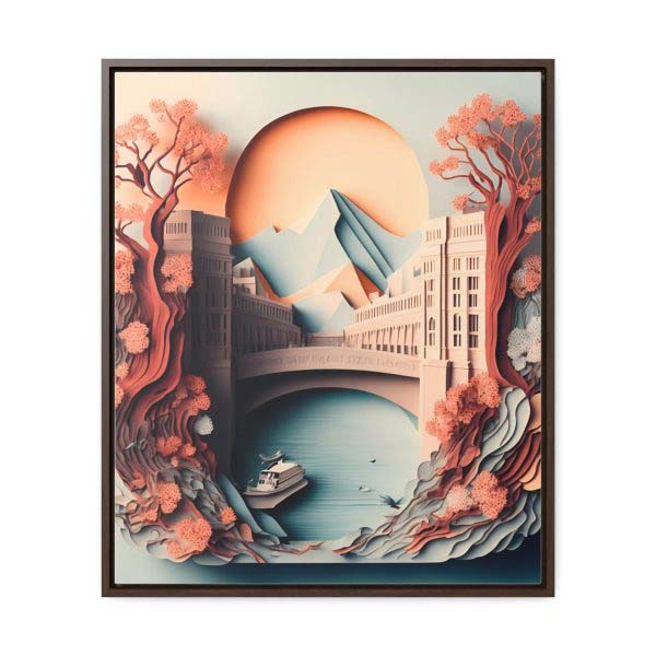 Artful Vista™ - Vector Shaded Art Canvas Print