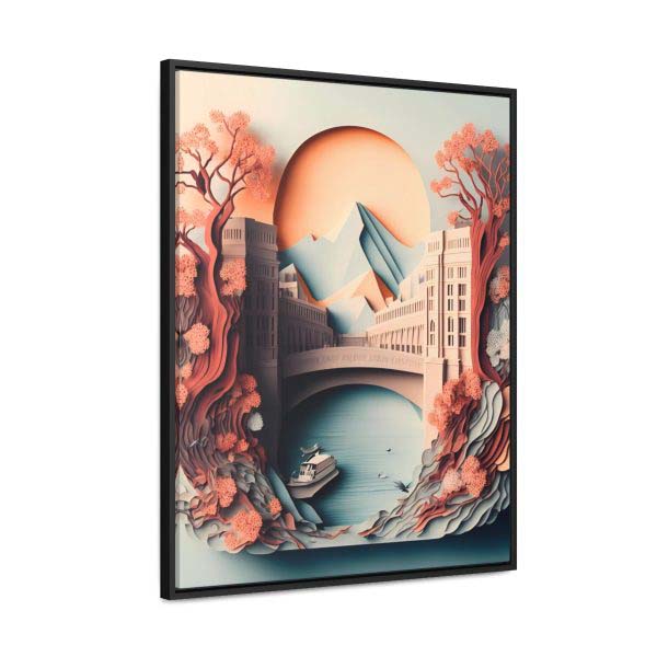Artful Vista™ - Vector Shaded Art Canvas Print