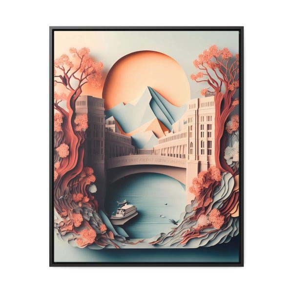 Artful Vista™ - Vector Shaded Art Canvas Print