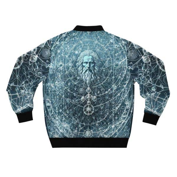 Unlock Your Inner Genius with Leonardo's Legacy™: The Genius Bomber Jacket!