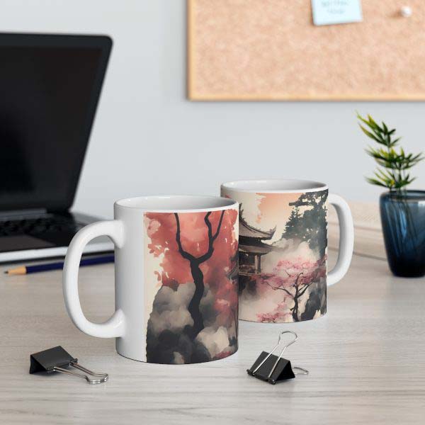 ChugMugz™ Gansai Art Jungle Home Coffee Mug