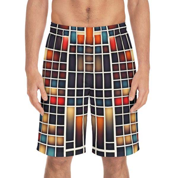 WaveRiderz⢠Funky Tiles Board Shorts đ