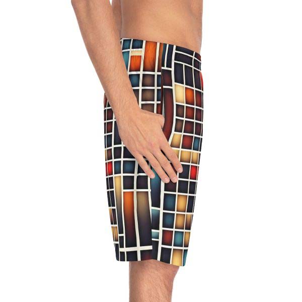 WaveRiderz⢠Funky Tiles Board Shorts đ