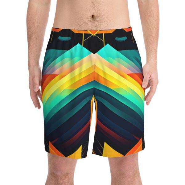 AquaFlex™ Men's Elastic Beach Shorts - Dive into Style and Comfort! 🌊