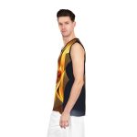 GoldenWhirlwind" Men's Basketball Tank Top Basketball Jersey