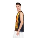 GoldenWhirlwind" Men's Basketball Tank Top Basketball Jersey