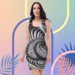IllusionWear™ Curvatures Daring Dress
