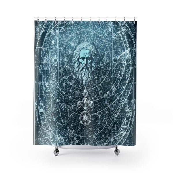 ArtisticBurst™ - A Curtain That Transforms Your Bathroom into an Mathematic Haven