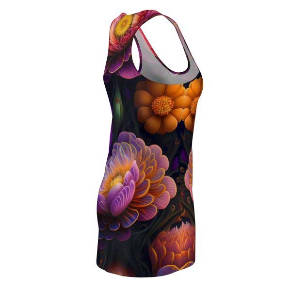 DeepSun™ Sunflower LooseFit Women's Racerback Dress