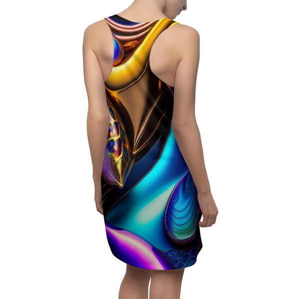 DeepSun™ Vibrant Iridescence Racerback Dress