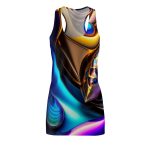 DeepSun™ Vibrant Iridescence Racerback Dress