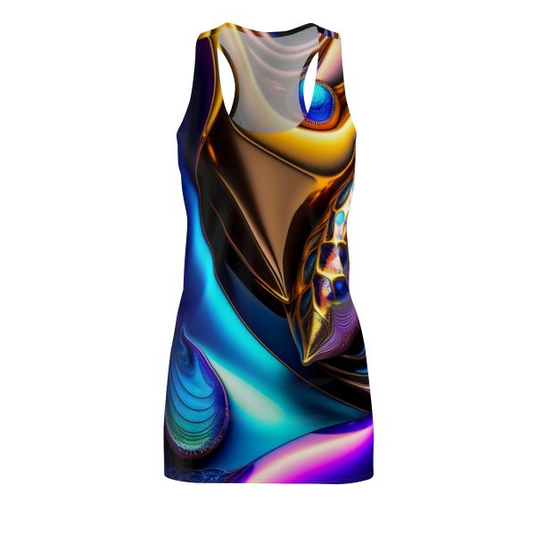 DeepSun™ Vibrant Iridescence Racerback Dress