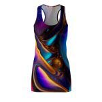 Beach Bliss: DeepSun™ Iridescent Racerback Dress for Sun-Kissed Serenity