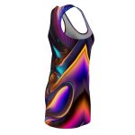 Beach Bliss: DeepSun™ Iridescent Racerback Dress for Sun-Kissed Serenity