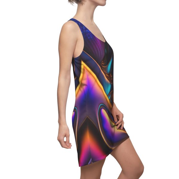 Beach Bliss: DeepSun™ Iridescent Racerback Dress for Sun-Kissed Serenity