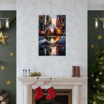 Escher's Touch New York Cityscape Through Glass Globe