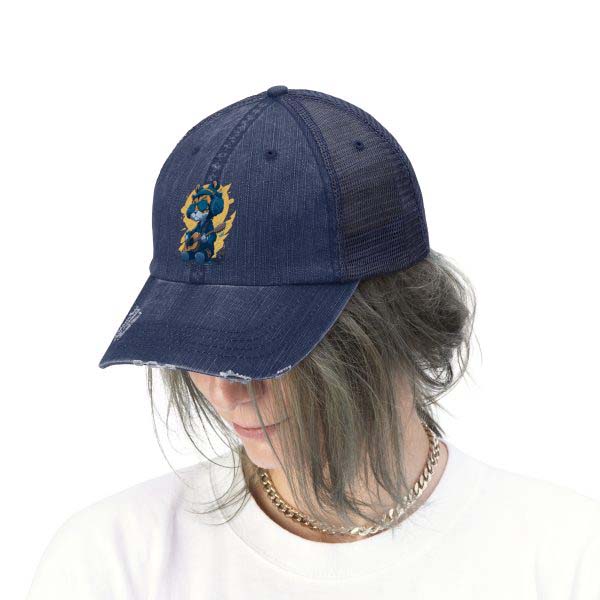 Caps4Chaps™ Cool Cat Jammin' Trucker Cap