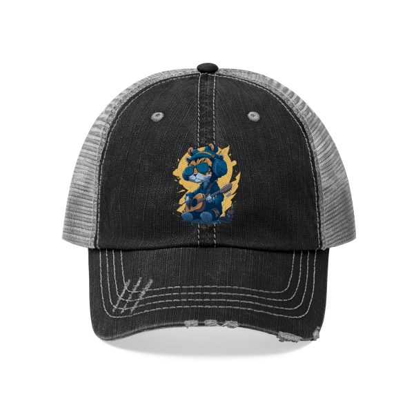 Caps4Chaps™ Cool Cat Jammin' Trucker Cap
