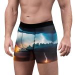FlashFit™ Men's Boxer Briefs: Feel the Thunder of Comfort and Style