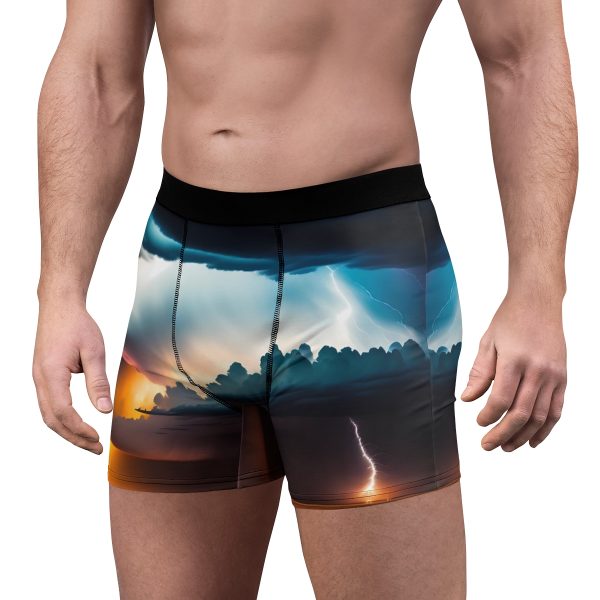 FlashFit™ Men's Boxer Briefs: Feel the Thunder of Comfort and Style