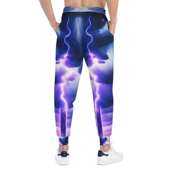 Unleash Your Inner Lightning with ThunderFit™ Lightning Strike Energizing Athletic Joggers