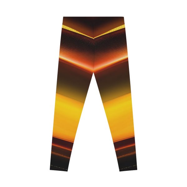 ActiveVibe™ Glowing Golden Goddess Yoga Pants 🧘🏼♀️ Embrace Your Radiant Power!