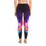Cosmic Harmony Fusion Leggings - Embrace the Celestial Flow!