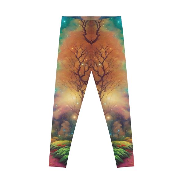 ActiveVibe™ Nature's Magic 🌷 Fantasy Forest Leggings