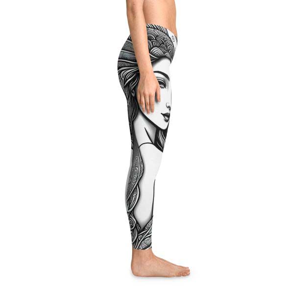 ActiveVibe™ Lady of Light Leggings 💃🏻 Embrace the Radiance Within!
