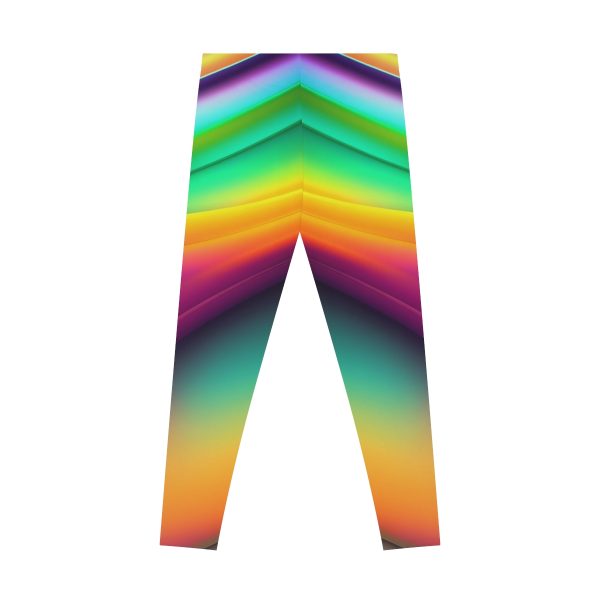 ActiveVibe™ Rainbow Bright Leisure Leggings 🌈 Illuminate Your Vibrant Spirit!