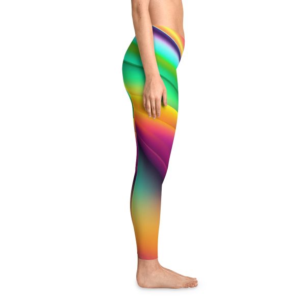 ActiveVibe™ Rainbow Bright Leisure Leggings 🌈 Illuminate Your Vibrant Spirit!