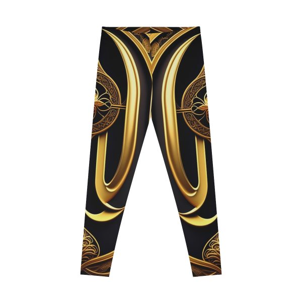 ActiveVibe™ Golden Goddess Yoga Pants 🧚 Embrace Your Inner Radiance!
