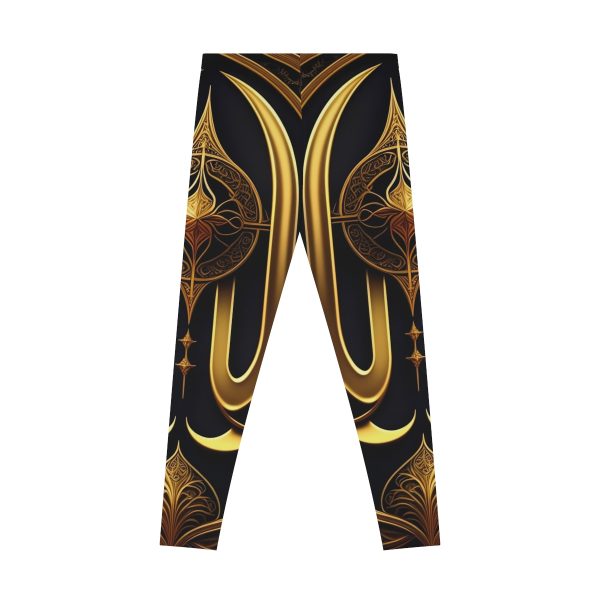 ActiveVibe™ Golden Goddess Yoga Pants 🧚 Embrace Your Inner Radiance!