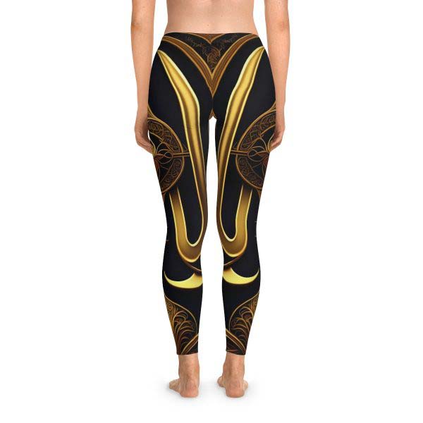 ActiveVibe™ Golden Goddess Yoga Pants 🧚 Embrace Your Inner Radiance!