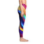 Radiant Swirl Symphony Leggings 🎶 Embrace Your One-of-a-Kind Style!