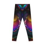Vibrant Mirage Essence Leggings 👀 Embrace Your Mesmerizing Originality!