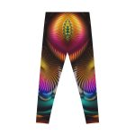 Vibrant Mirage Essence Leggings 👀 Embrace Your Mesmerizing Originality!