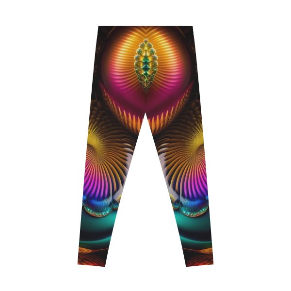 Vibrant Mirage Essence Leggings 👀 Embrace Your Mesmerizing Originality!