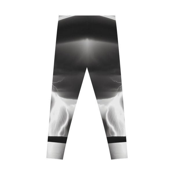 ActiveVibe™ Thunderstrike Leggings 💫 Electrify Your Style with Stormy Flair!