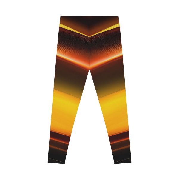 ActiveVibe™ Glowing Golden Goddess Yoga Pants 🧘🏼♀️ Embrace Your Radiant Power!