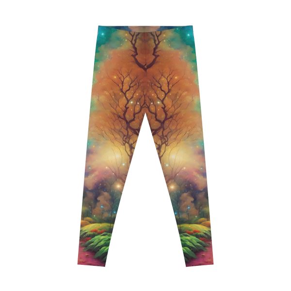 ActiveVibe™ Nature's Magic 🌷 Fantasy Forest Leggings
