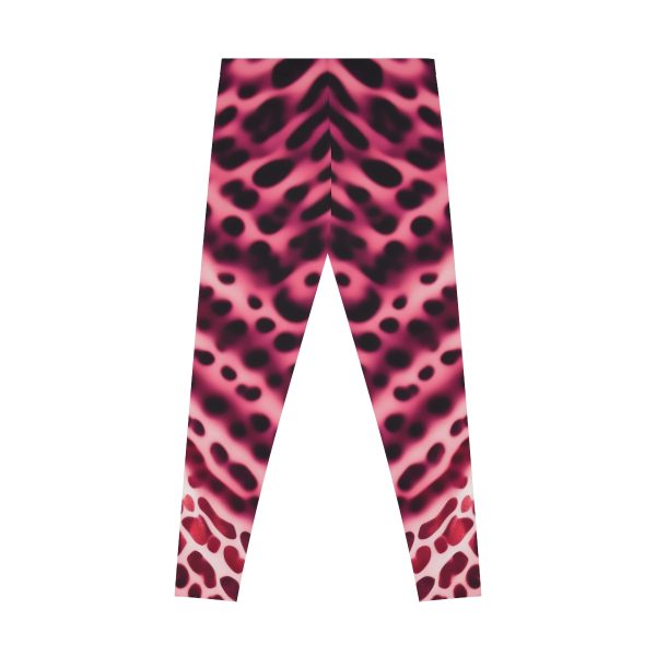 Lunging Ladies Leopard Yoga Pants 🧘 Channel Your Inner Fierce!