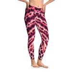Lunging Ladies Leopard Yoga Pants 🧘 Channel Your Inner Fierce!