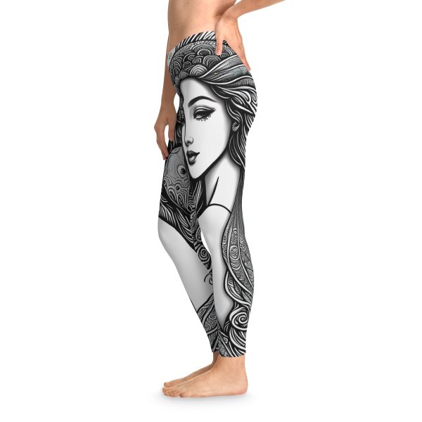 ActiveVibe™ Lady of Light Leggings 💃🏻 Embrace the Radiance Within!