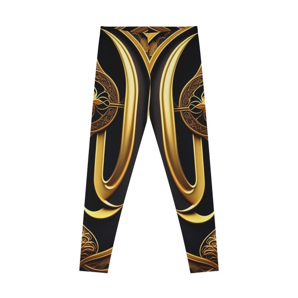 ActiveVibe™ Golden Goddess Yoga Pants 🧚 Embrace Your Inner Radiance!