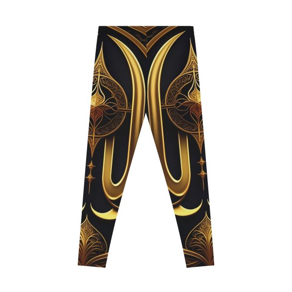 ActiveVibe™ Golden Goddess Yoga Pants 🧚 Embrace Your Inner Radiance!