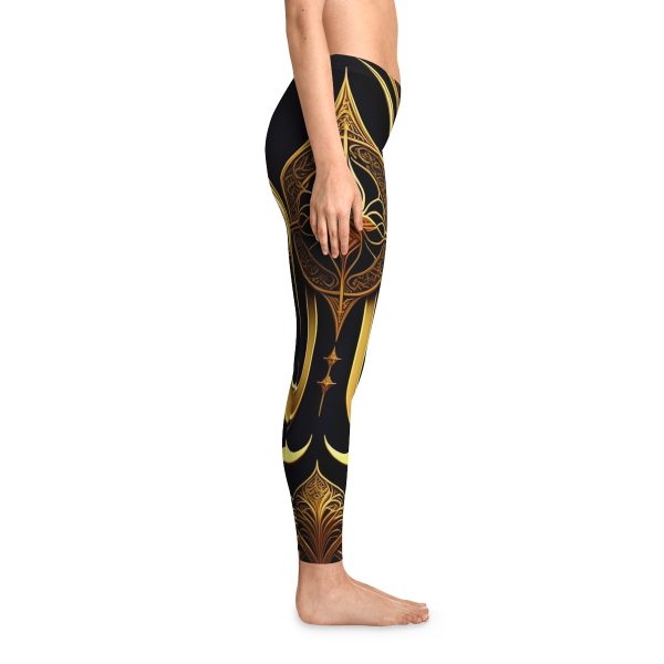 ActiveVibe™ Golden Goddess Yoga Pants 🧚 Embrace Your Inner Radiance!